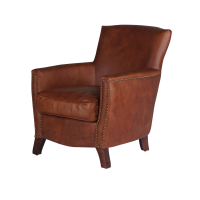 Кресло elegance, leather seat