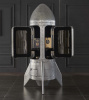 Винные шкафы в стиле лофт – Винный шкаф booster, aluminum base