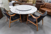 3D-модели мебели в стиле лофт – Обеденный стол marble mushroom, contrast
