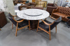 3D-модели мебели в стиле лофт – Обеденный стол marble mushroom, contrast