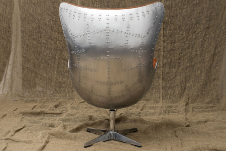 3D-модели мебели в стиле лофт – Кресло-яйцо texas aluminum finish