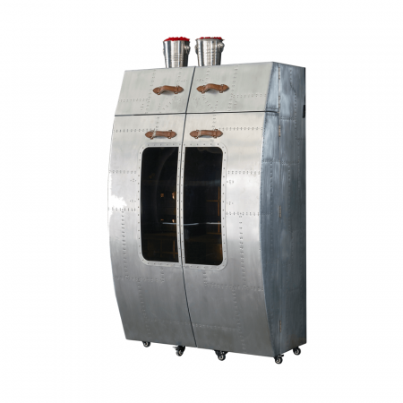 3D-модели мебели в стиле лофт – Винный шкаф shelving aviator on rollers